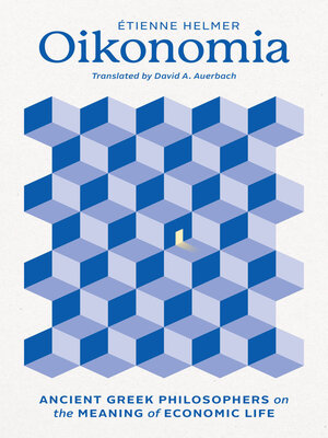 cover image of Oikonomia